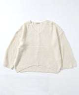 Loose fit KNIT TOPS
