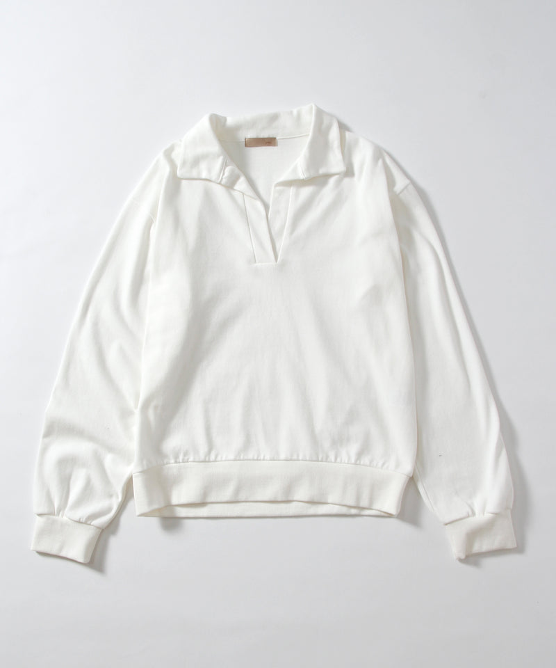 Half placket long sleeve
