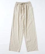 Loose fit  Short sleeves SHRT &  natural RELAX PANTS