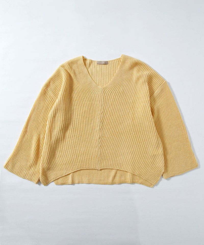 Loose fit KNIT TOPS