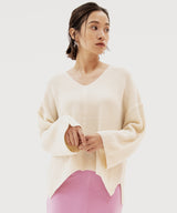 Loose fit KNIT TOPS