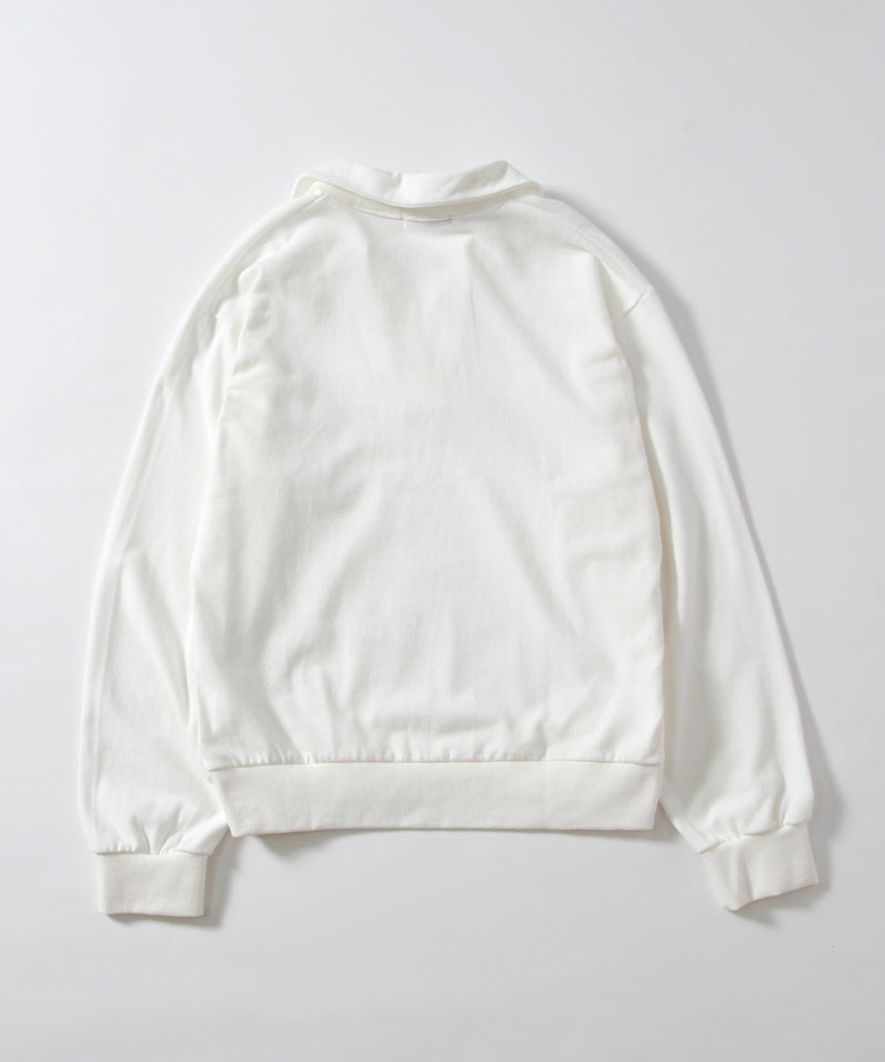 Half placket long sleeve
