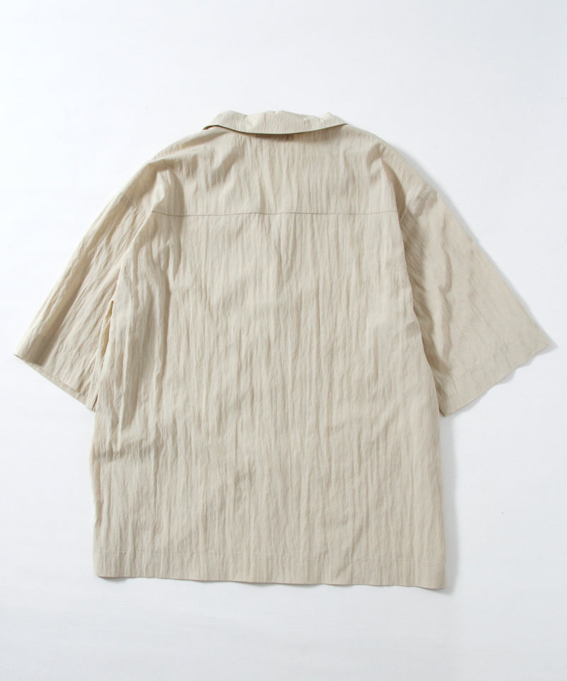 Loose fit  Short sleeves SHRT &  natural RELAX PANTS