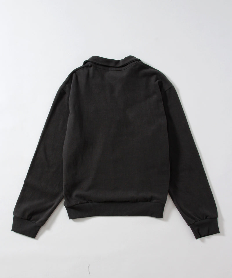 Half placket long sleeve