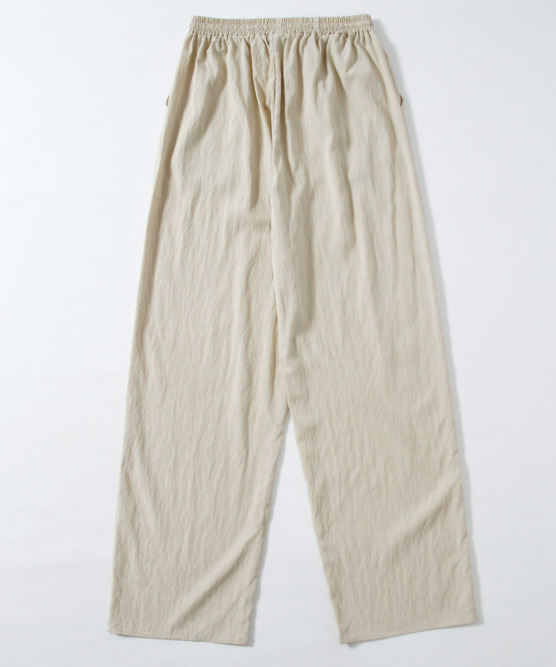 Loose fit  Short sleeves SHRT &  natural RELAX PANTS
