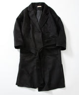 wool trench long coat