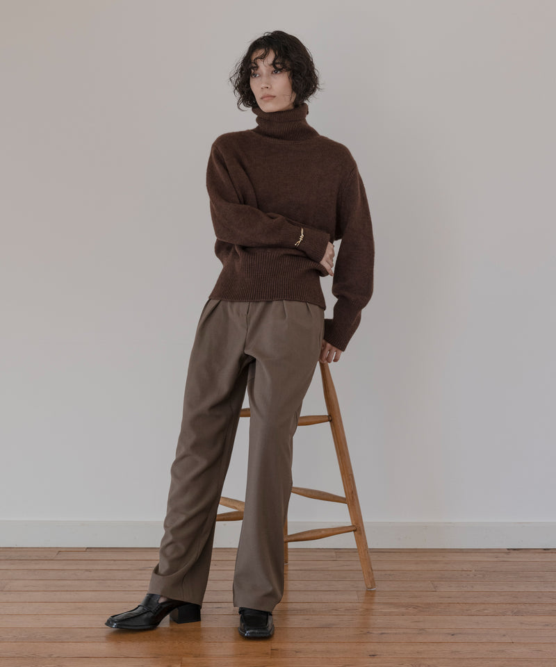 Turtleneck knit