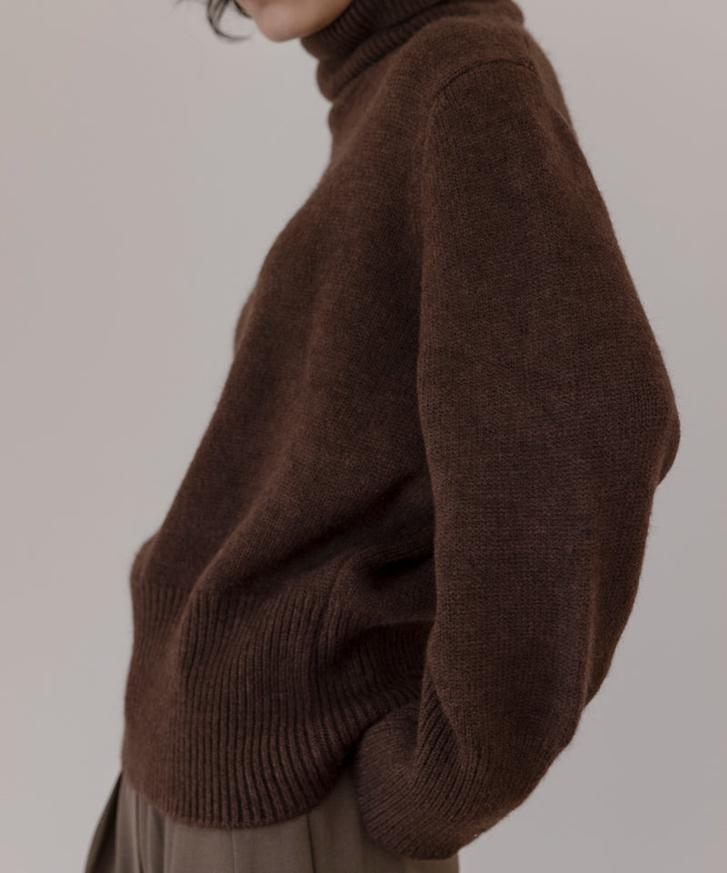 Turtleneck knit
