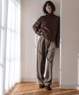 Pin tuck Slacks pants