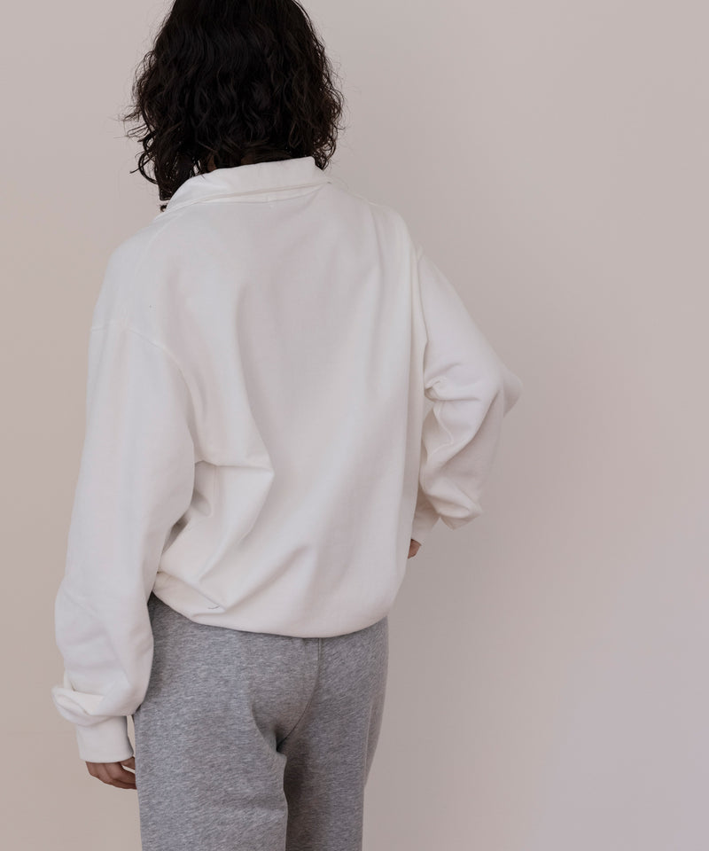 Half placket long sleeve