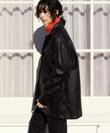 Boxy Leather Jacket