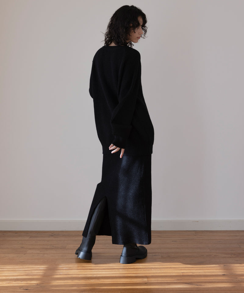 rib knit set up