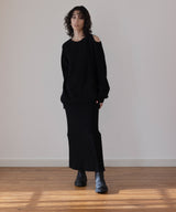 rib knit set up