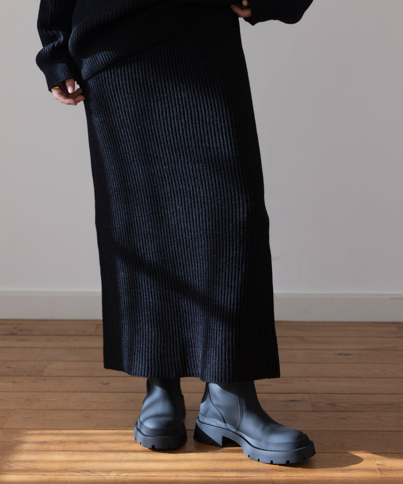 rib knit set up
