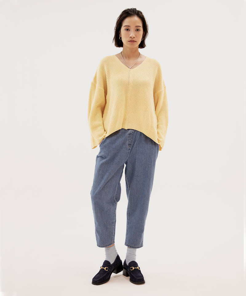 Loose fit KNIT TOPS