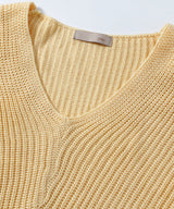 Loose fit KNIT TOPS
