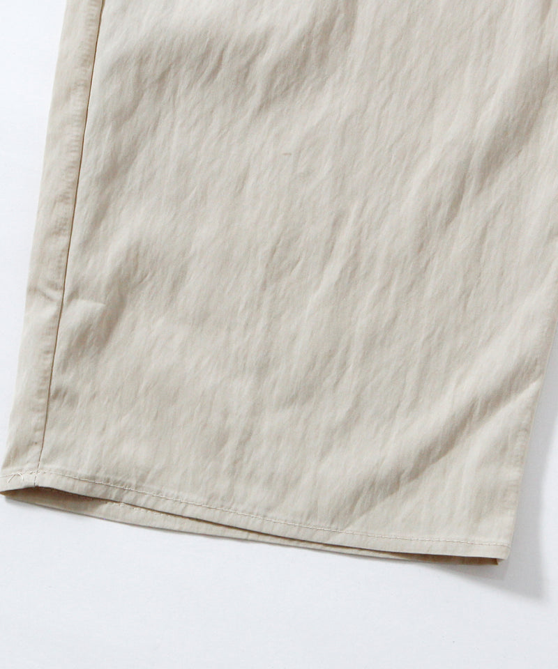 Loose fit  Short sleeves SHRT &  natural RELAX PANTS