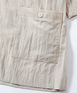 Loose fit  Short sleeves SHRT &  natural RELAX PANTS