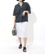 Loose fit  Short sleeves SHRT &  natural RELAX PANTS