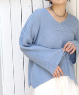 Loose fit KNIT TOPS