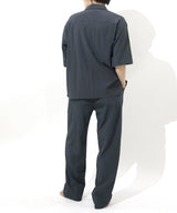 Loose fit  Short sleeves SHRT &  natural RELAX PANTS