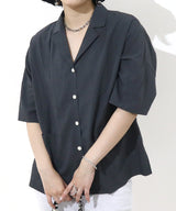 Loose fit  Short sleeves SHRT &  natural RELAX PANTS